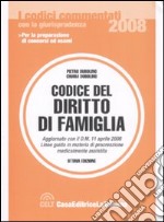 Codice del diritto di famiglia libro