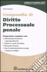 Compendio di diritto processuale penale libro