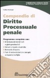 Compendio di diritto processuale penale libro