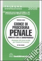 Codice di procedura penale annotato con la giurisprudenza libro