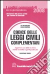 Codice delle leggi civili complementari libro