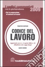 Codice del lavoro libro