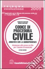 Codice di procedura civile annotato con la giurisprudenza libro