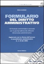 Formulario del diritto amministrativo. Con CD-ROM libro