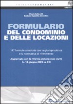 Formulario del condominio e delle locazioni. Con CD-ROM libro