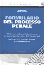 Formulario del processo penale. Con CD-ROM libro