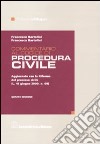 Commentario al codice di procedura civile libro