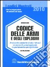 Codice delle armi e degli esplosivi libro