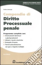 Compendio di diritto processuale penale libro