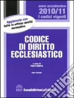 Codice di diritto ecclesiastico libro