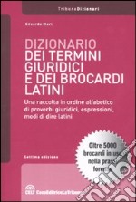 Dizionario dei termini giuridici e dei brocardi latini