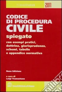Codice di procedura civile spiegato con esempi pratici, dottrina, giurisprudenza, schemi, tabelle e appendice normativa libro