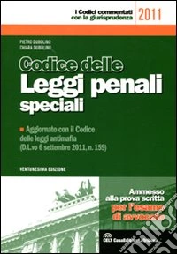 Codice delle leggi penali speciali libro
