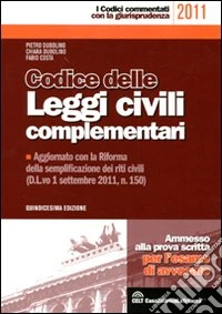 Codice delle leggi civili complementari libro