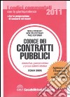 Codice dei contratti pubblici libro