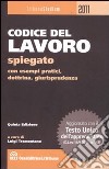 Codice del lavoro spiegato con esempi pratici, dottrina e giurisprudenza libro