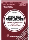 Codice delle assicurazioni libro