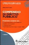 Compendio di diritto pubblico libro