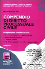 Compendio di diritto processuale civile libro