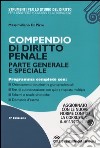 Compendio di diritto penale. Parte generale e speciale libro