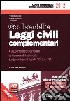 Codice delle leggi civili complementari libro