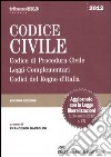 Codice civile. Codice di procedura civile. Leggi complementari. Codici del Regno d'Italia libro