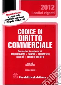 Codice di diritto commerciale libro