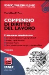 Compendio di diritto del lavoro libro