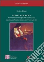 Paraula escricha libro