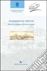 Manierismo cretese libro