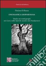 Onomastica leopardiana libro