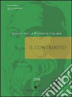 Il contributo (2010) vol. 1-2 libro