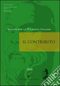 Il contributo (2010). Vol. 3