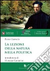 La lezione della natura nella politica libro