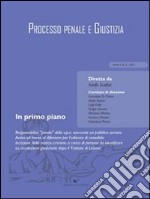 Processo penale e giustizia (2011) (2) libro