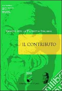 Il contributo (2011). Vol. 1