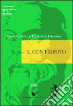 Il contributo (2011). Vol. 1 libro