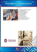 Periodico di Mineralogia (2012). Vol. 81,1 libro