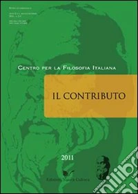 Il contributo (2011) vol. 2-3 libro