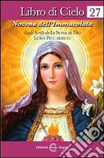 Libro di cielo 27. Novena dell'Immacolata libro