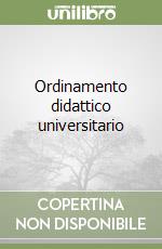 Ordinamento didattico universitario