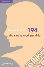 194. Diciannove modi per dirlo libro