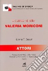 Un'attrice «di stile». Valeria Moriconi libro di Ossani Anna T.