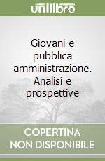 Giovani e pubblica amministrazione. Analisi e prospettive libro