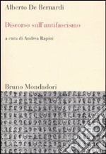 Discorso sull'antifascismo libro