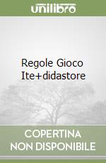 Regole Gioco Ite+didastore libro