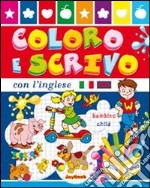 Coloro e scrivo con l'inglese