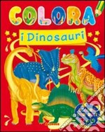 Colora i dinosauri libro