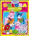 Colora animali di casa. Ediz. illustrata libro