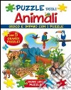 Puzzle degli animali libro